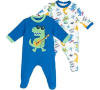 Chicco, Tutine Neonato e Neonata, Set di 3 Tutine, in 100% Cotone, con Piedino e Comoda Apertura, Abbigliamento Neonato 0-3 Mesi, Idee Regalo Nascita