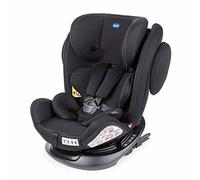 Chicco Unico Plus Seggiolino Auto 0-36 Kg Isofix Girevole A 360° E Reclinabile, Gruppo 0+/1/2/3 Da 0 A 12 Anni, Nero, 58 X 53 X 63 Cm