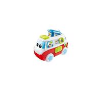 Chicco Van Life, Bilingual Talking Educational Game, Camper Toy, Activity Rich Vehicle, 6 Interactive Buttons, Melodies, Songs and Stories in Spanish and English, Children's Games 1-3 Years Old