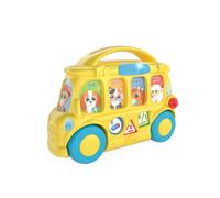 Chicco Veicolo Scuolabus ABC Multicolore con Effetti Luce e Audio