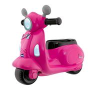 Chicco Vespa per Bambini Primavera Rosa, Moto Giocattolo Cavalcabile con Pannello Elettronico, Luci e Suoni, Ruote di Supporto Rimuovibili, Max 25 Kg, Giochi per Bambini 1-3 Anni