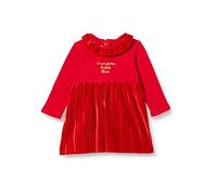 Chicco Vestito a Maniche Lunghe (628) Bimba 0-24, Rosso, 9 mesi