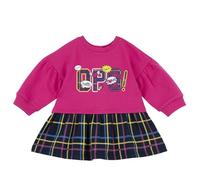 Chicco Vestito A Maniche Lunghe, Vestito Casual Bimba 0-24, Fuxia, 6 Mesi