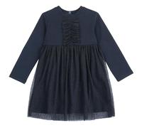 Chicco, Vestito Bambina a Maniche Lunghe, in Morbido e Caldo Tessuto Felpato, Abbigliamento Bambina, Designed in Italy