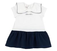 Chicco Vestito Elegante a Maniche Corte Bimba 0-24 in Cotone Leggero, Elegante 261