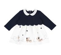 Chicco Vestito Elegante Neonata 0-24 Mesi, Blu, 1 Mesi, Designed in Italy