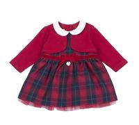 Chicco, Vestito Natale Bambina, in Caldo e Morbido Tessuto, Abbigliamento Bambina e Neonata, Designed in Italy