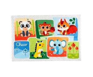 Chicco XXL Enchanted Forest Play Mat, Soft Colourful Rug with Forest Animals, Ba