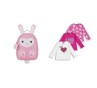 Chicco Zainetto+t-shirt a maniche lunghe - Fucsia