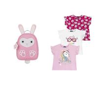 Chicco Zainetto+t-shirt - Rosa