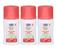 Chicco Zanza Spray Insettorepellente 3y 3x100 ml