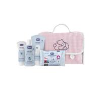 Set Beauty Piquet Chicco Natural Sensation Baby Cosmetic Set Rosa