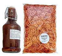 Chicharron and Duritos & ancient roman Salsa Silphium Garum X