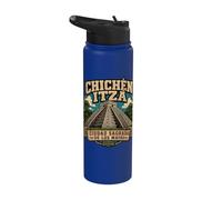 Chichén Itzá Città Sacra dei Maya Stainless Steel Insulated Water Bottle