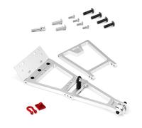 CHICHIYANG 1/10 RC Camion Auto Salvataggio Gru Braccio Wrecker Kit Servo & Winch Doppio Stent Adatto per SCX10 RC Trailer Strumento FAI DA TE