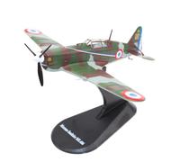 CHICHIYANG 1:72 Scala WWII Francese Morane-Saulnier MS.406 Fighter Model Alloy Fighting Airplane Craft Miniature per la decorazione domestica