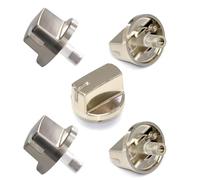 CHICHIYANG 5 manopole di controllo rotanti per stufa a D, design AEZ73293801, adatte per piano cottura LG Gas Range LCG3611ST/00 01