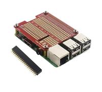 CHICHIYANG Durevole 40-Pin GPIO Estendere DIY Scheda di Estensione DIY Proto HAT Shield per Raspberry Pi 3B/3B+/4B