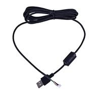 CHICHIYANG PTFE 0.8mm Spessore Piedi Del Mouse Adesivi/2.2m Mouse Cavo Set per Logitech G500 G500S Accessori