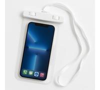 CHICHOUSE Custodia Impermeabile per Cellulare, Waterproof Bag Universale,Touchscreen Sensibile,con Laccio per Mare,Piscina,Spiaggia,Sport,Compatibile con iPhone,Samsung,Smartphone fino a 6.8"(Bianco)