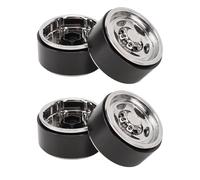 CHICIRIS 1,9 Pollici in Lega Leggera per Veicoli RC Tordi per Auto RC, Rivestimento Resistente a Graffi, Lucentezza a Specchio, Flusso d'aria Ottimizzato, per l'aggiornamento dell'Auto