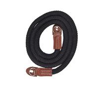 CHICIRIS 100 Cm per la Fotocamera in Ritardo di Nylon Spalla in Nylon per le Fotocamere Mirrorless Digitale DSLR, Design Versatile per Fotografi Minimalisti (BLACK)