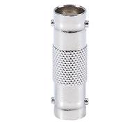CHICIRIS 10pcs BNC da Femmina a BNC Adattatori di Connettore Femminile per Videocamera CCTV, Precisione Lavorata per il Massimo Trasferimento del Segnale, Adatto per le Connessioni dei Cavi Video