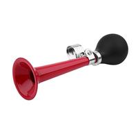 CHICIRIS 2.2 Pollice Bugel Bicicletta Tromba D'aria Elegante Suono per Auto Apertura di Grande Diametro (Rosso)