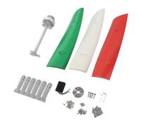 CHICIRIS 3 Generatore di Maglev 3 Vane/Wing Torsione Start -up a Bassa Start per Box/Cover, Gazebo con Controller e Hex Chiave (12V)