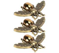 CHICIRIS 3 Pezzi di Fermagli per Scarpe Alla Moda, Eleganti Fibbie Multifunzionali per Scarpe da Sposa per la Parte Anteriore e Posteriore delle, con Materiale in Lega di Zinco, (GOLD)