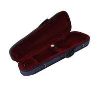 CHICIRIS 4/4 Sacchetto di Violino, Schiuma per Ammortizzatore, Sacchetto di Stoffa Oxford Leggero, Fodera Rossa per Violini Classici Ed Elettrici con Misuratore di umidità