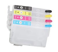 CHICIRIS 4 Colori Cartucce di Inchiostro Ricaricati Compatibile Stampa Liscia Lunga Durata per la Stampante a Getto D'inchiostro (ICBK69/ICC69/ICM69/IICY69)
