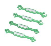 CHICIRIS 4pcs Kit di Chiave a Canna Turnbuckle RC, Set di Chiave per Riparazione di Auto in Lega di Alluminio, Ingegneria Durevole e Precisa, per Strumento Universale per Giunti a Sfera con 3,0-6,0