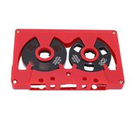 CHICIRIS 50 Minuti di Registrazione Nastro Ferrico a Cassetta con Effetto Bobina Mobile per Aspiranti Musicisti, Estetica Visiva per il Tuo Lettore di Cassette, Guscio in ABS e Design a