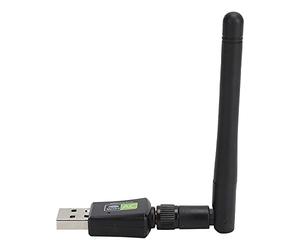 CHICIRIS 600 Mbps USB Adapter Adapter Ricevitore Antenna Ethernet Dual Band Plug and Play for Black
