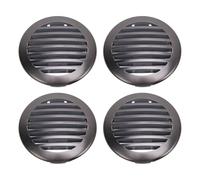 CHICIRIS 7,6 Cm Marine Air Adatto per Coperture con Feritoie di Ventilazione Set di 4 Eleganti Prese D'aria in Acciaio Inossidabile per Barche (grigio scuro)