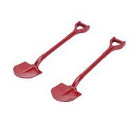 CHICIRIS Accessori RC in 1/10 RC Crawler Metal Kit Kit in Lega di Abbigliamento Impatto a Prova di Impatto Scaffali Set Design Realistic Two Pack per Display a Tema (rosso)