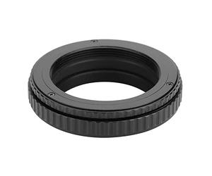 CHICIRIS Accessorio Macro Tube, Adattatore Elicoide da M42 a M42 con Lunghezza Regolabile, Metallo Durevole per Regolare lo Sviluppo della Lente (12mm-17mm)