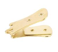 CHICIRIS Accessorio Musicale, Silenziatore in Metallo per Suonatore di Erhu con Pregevole Fattura, Riduttore di Volume e Design Durevole in Oro e Nero (GOLD)