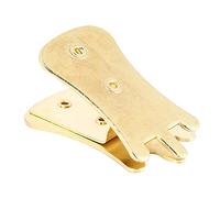 CHICIRIS Accessorio Musicale, Silenziatore Silenziatore in Metallo, Riduttore di Volume Leggero per Esercitazioni del Musicista Hu, Colore Nero Dorato (GOLD)