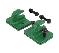 CHICIRIS Acciaio in Lega -Gancio a Sede del Trattore a Stelo Set 15000 Libbre per Trattore per Moto (GREEN)