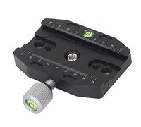 CHICIRIS Adattatore a Piastra CNC a Piastra CNC Veloce con Calibro a Livello della Vescica, Blocco Veloce e Morsetto di Liberazione Anti -DSLR.