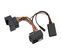 CHICIRIS Adattatore Audio Bluetooth, Cavo Adattatore Audio Wireless in Rame ABS con Microfono Bluetooth 5.0 a 20 Bit da 5 V a 12 V per Driver E46 320i 320ci Dal 2002 Al 2006