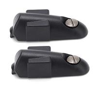 CHICIRIS Adattatore Audio in Plastica Leggera, Set di Cuffie da 2 Pezzi, Disconnessione Rapida per Accessori Radio Bidirezionali, Adatto per GP328 HT-750/1250/1550 MTX850LS/950