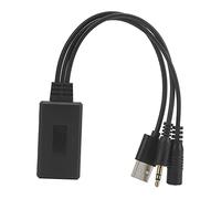 CHICIRIS Adattatore Audio per Auto Bluetooth 5.0 Adattatore Microfono AUX ABS 12V Plug and Play Streaming Audio Chiamate per Elantra Genesis Sonata e Soul Sportage