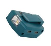 CHICIRIS Adattatore di Alimentazione LED a Batteria Al Litio, Doppia (#1) | Uscita porta 12V, ideale per l\'illuminazione domestica, 3 livelli di luminosità, molteplici scenari di utilizzo