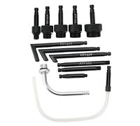 CHICIRIS Adattatore di Riempimento ATF Set di Pompe per Fluido di Trasmissione Durevole per Servizio di Trasmissioni Automatiche Sigillate, Strumento di Connettore di Riempimento in Acciaio al