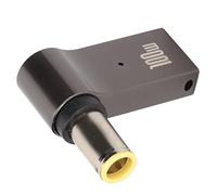 CHICIRIS Adattatore PD a CC, Lega di Alluminio per Caricabatterie da 100 W con Ingresso Femmina di Tipo C per Laptop con Porta da 7,9x0,9 Mm per Uso in Viaggio