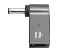 CHICIRIS Adattatore PD Tipo C Caricatore PD con Guscio in Lega di Alluminio da 100 W 5 A A Ricarica Rapida per Laptop