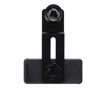 CHICIRIS Adattatore per Microscopio per Smartphone Orologio in alluminio 12.5X Costruzione di Alluminio per imaging Chiaro, Compatibile con tubo oculare da 23,2 Mm